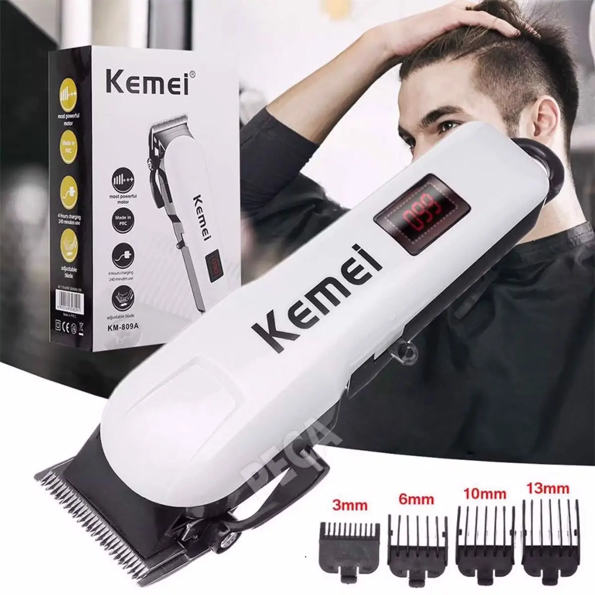 Tông Đơ KEMEI KM- 809A Hiện Đại