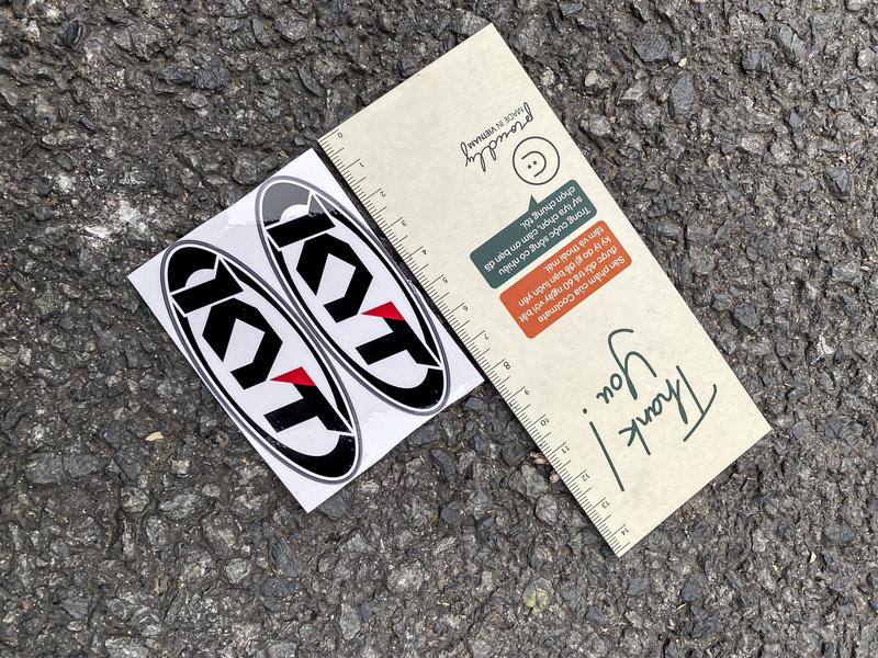 Bộ tem KYT dán nón bảo hiểm Nhãn Dán