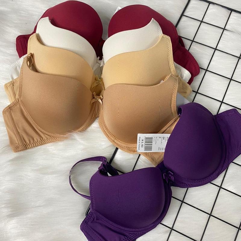 Áo Lót  Bra Nữ TRƠN MÚT 1cm, cup A ,B (quả nhỏ , vừa)  , áo được may bằng vải su ,thun voan thoáng mát Tim