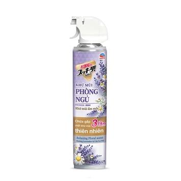 Bình Xịt Khử mùi Toilet Sukkiri 320ml xịt nén khí tinh dầu thơm siêu khử mùi hôi ẩm móc 2