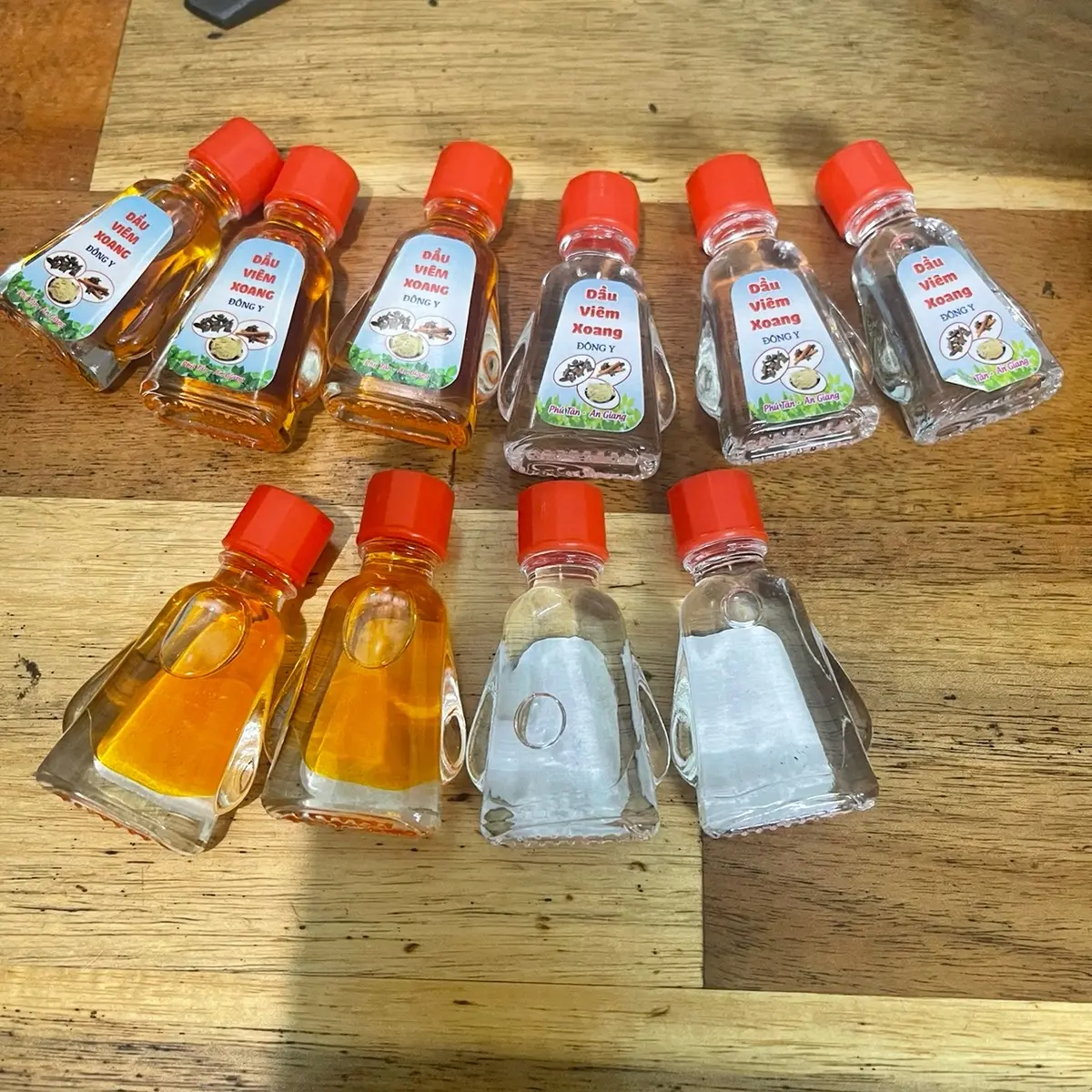 (5 vàng 5 trắng chai nhỏ tặng 1 chai 49k ko rễ)11 chai dầu 3ml giảm viêm xoang, viêm mũi dị ứng nóng thơm