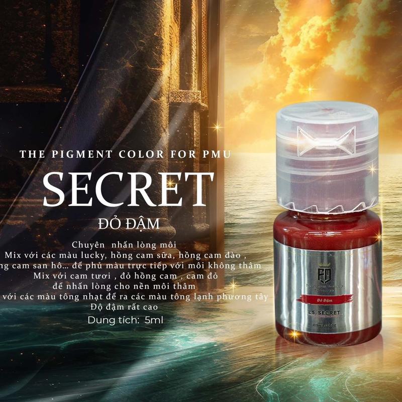 Màu son môi Đỏ đậm Secre.t tô lòng môi đậm