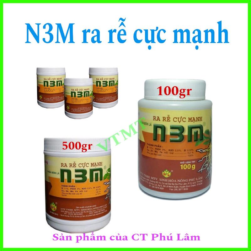  Phân bón bón lá thuốc kích rễ N3m chính hãng Phú Lâm 