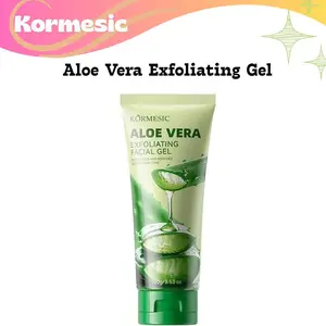 Kormesic Aloe Vera Soothing Facial Exfoliating Gel 100g/Pelembab Kulit