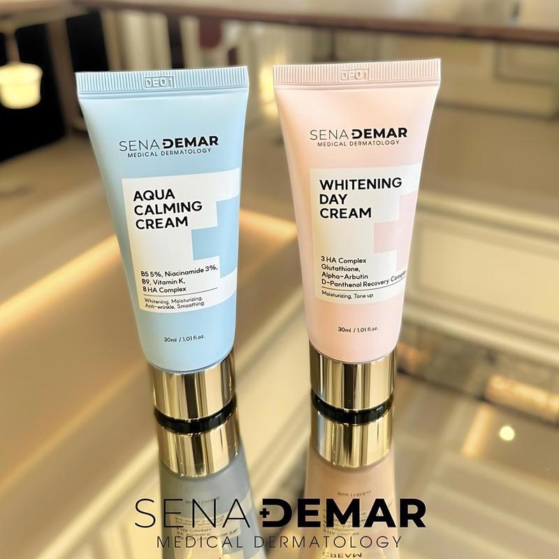 Chính hãng Deal tặng Combo kem ngày Senademar và kem K hỗ trợ phục hồi SenaDemar tặng kèm 1 mặt nạ + 1 túi canvas