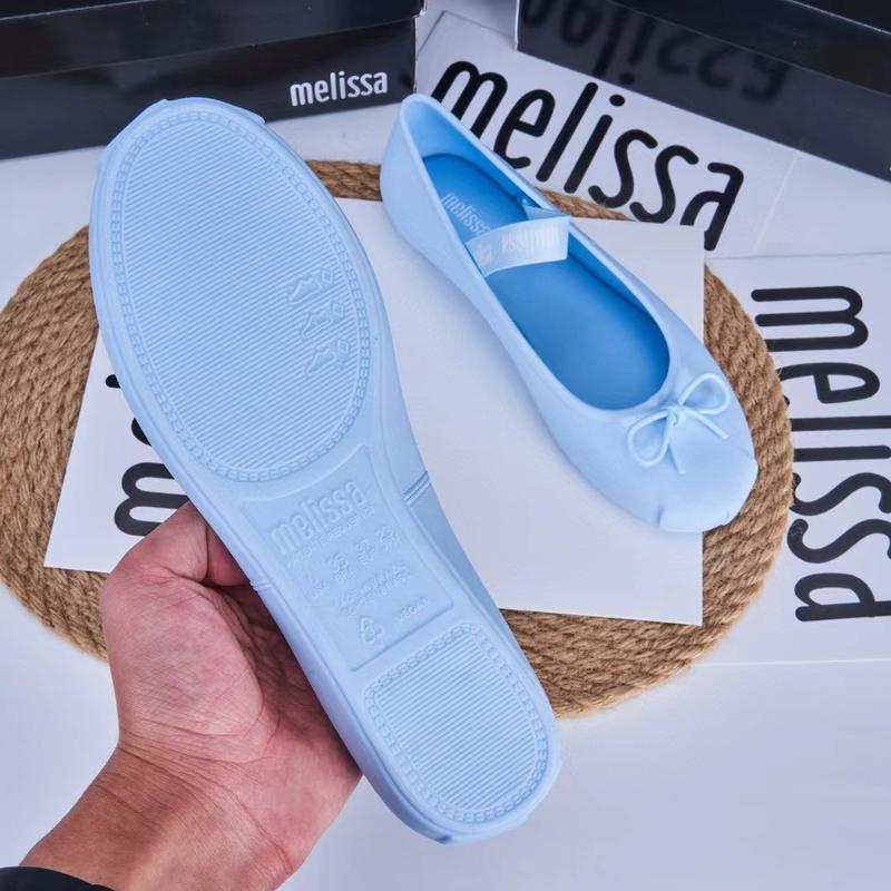Product Introduction of Mellisa Melisa Bowknot Closed Toe Ballet Shoes Niche French Evening Style Grandma Shoes Beach Shoes Women's Single 12