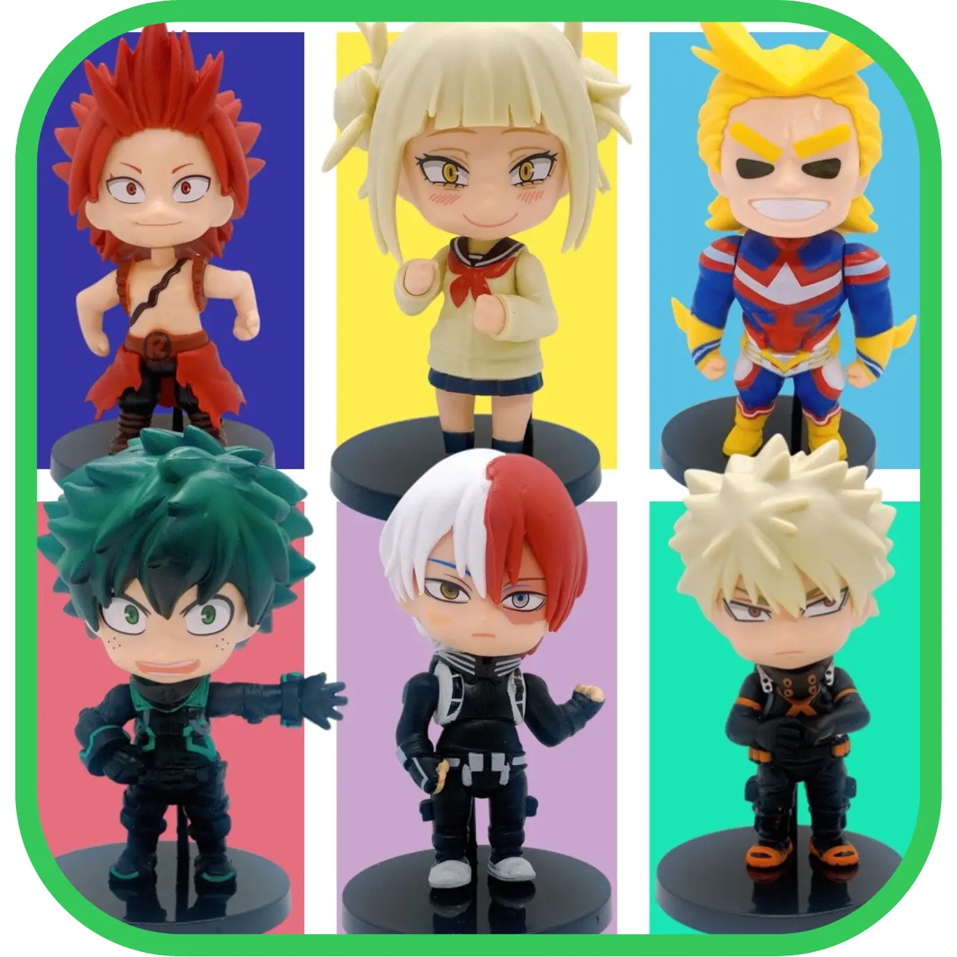 Mô hình My Hero Academia Học viện siêu anh hùng Deku Bakugo Todoroki nhân vật Toga Himiko All Might đồ chơi Beocaz