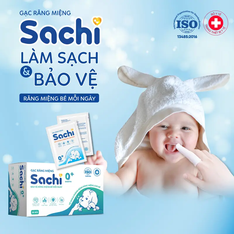 Gạc răng miệng Sachi (30 miếng/ hộp) 3