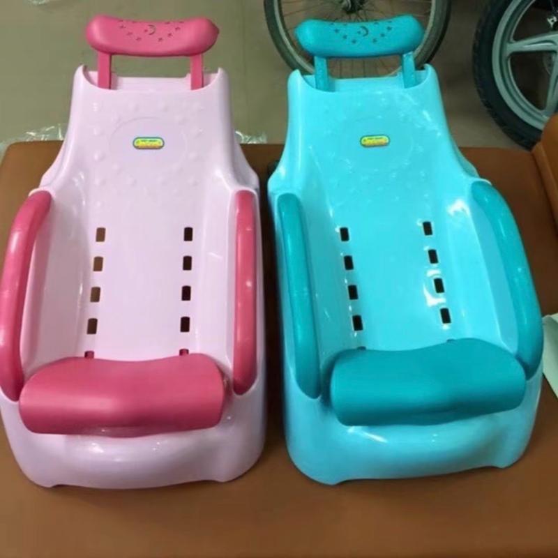 Ghế gội đầu cho bé từ 0 - 10 tuổi có tay vịn và chân đỡ - Voi thau tắm bé sơ sinh ghe goi bàn