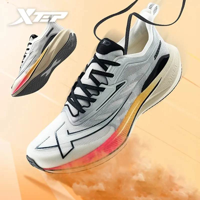 XTEP 2000KM2.0 Men Marathon Running Shoes Rebound Support