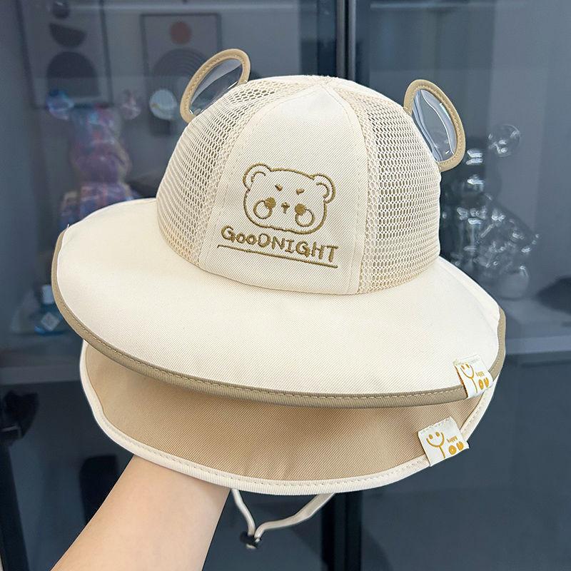 Product Introduction of Mũ Trẻ Em, Mỏng Mùa Hè, Chống Nắng, Dành Cho Bé Trai Và Bé Gái, Phong Cách Ngư Dân, Che Nắng, Thiết Kế Dễ Thương, Chống Tia Cực Tím, Thích Hợp Cho Trẻ Sơ Sinh 2