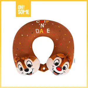 【OHSOME x Disney】- Disney Chip & Dale Collection Series Bantal Leher Botol Minum Selimut Tas Fashion