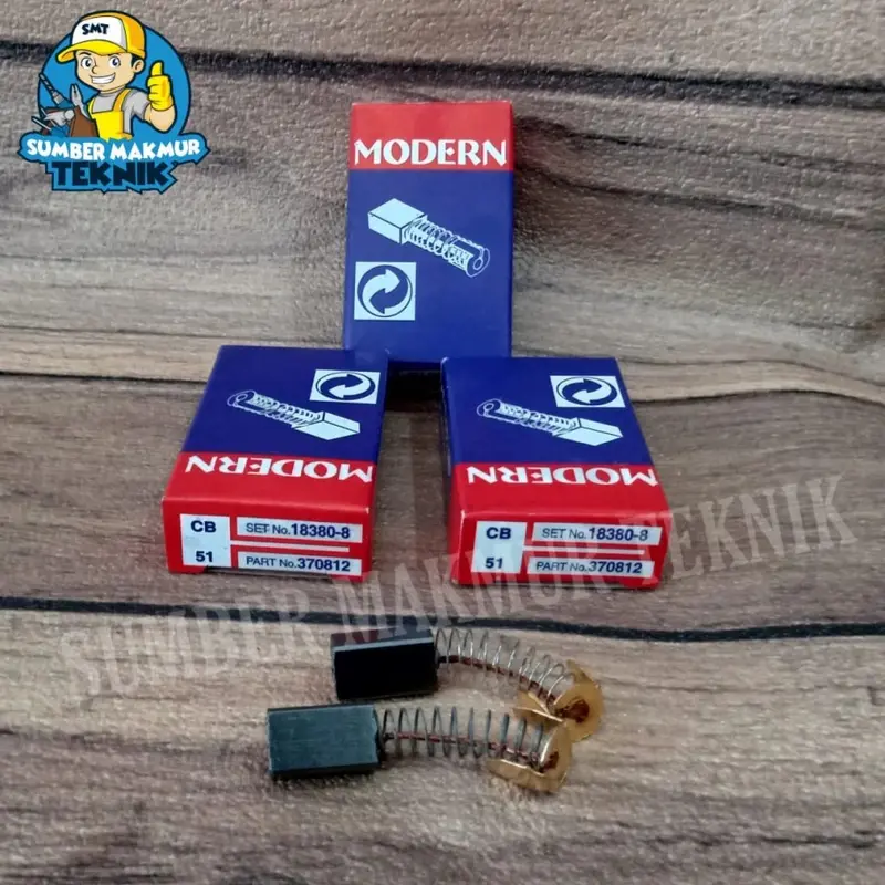 Carbon Brush CB Kul Spul Arang Modern 51 CB51 planer sugu profil 0