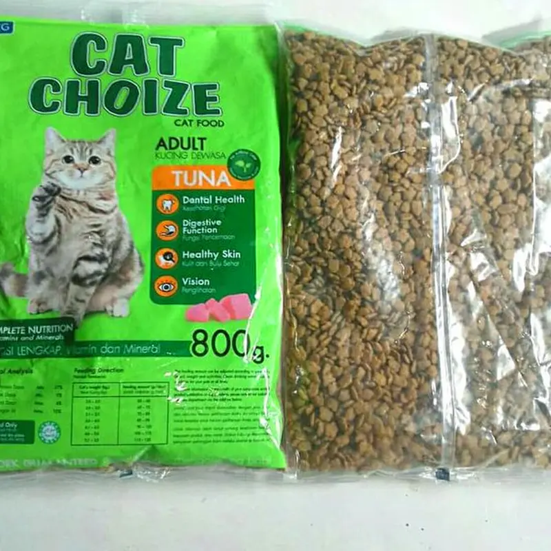 Pakan Makanan Cat Choize Kitten Adult Cat Food Tuna Milk Salmon Milk Dewasa Dan Anak Kucing 3