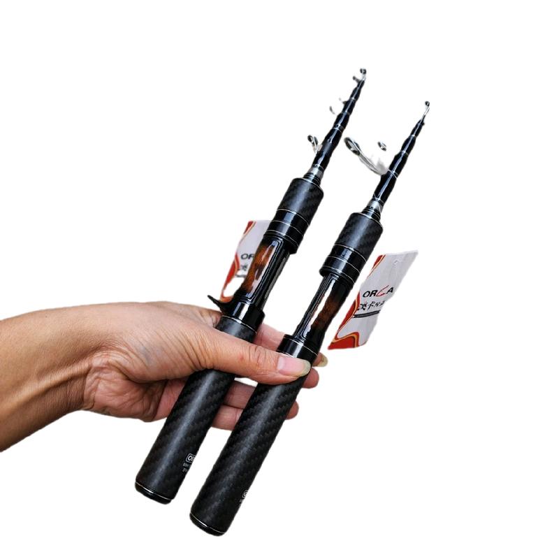 Cần Rút Cao Cấp Siêu Mini Or.ca Thế Hệ II- Độ Cứng ML *** thu gọn 32cm. đí câu bắt cá Fishing