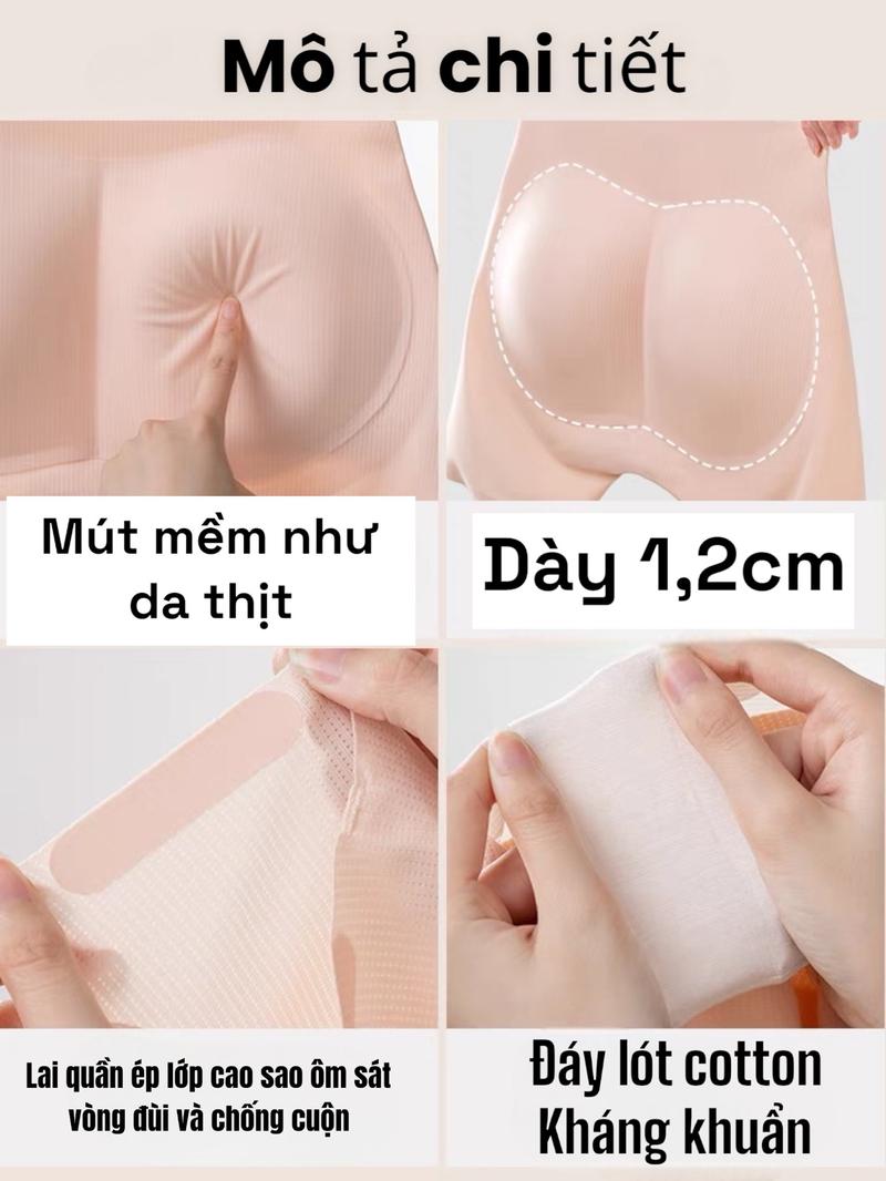 Product Introduction of Quần độn mông nữ mặc váy liền mạch tự nhiên Lady Sky cao cấp mã W2036 - Size S - ÁO Thun Đen 19