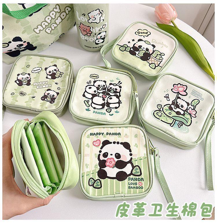 Product Introduction of Túi Đựng Đồ, Túi Đựng Tấm Bông Vệ Sinh, Thiết Kế Dễ Thương, Cầm Tay, Dung Tích Nhỏ Và Lớn, Thích Hợp Cho Học Sinh, Không Thấm Nước, Lý Tưởng Cho Tấm Bông Vệ Sinh 1