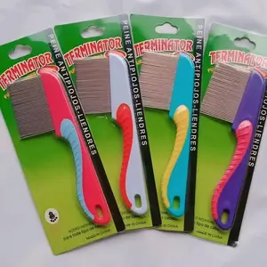 Sisir Kutu Logam / sisir serit gagang / sisir serit ajaib kutu dan ketombe