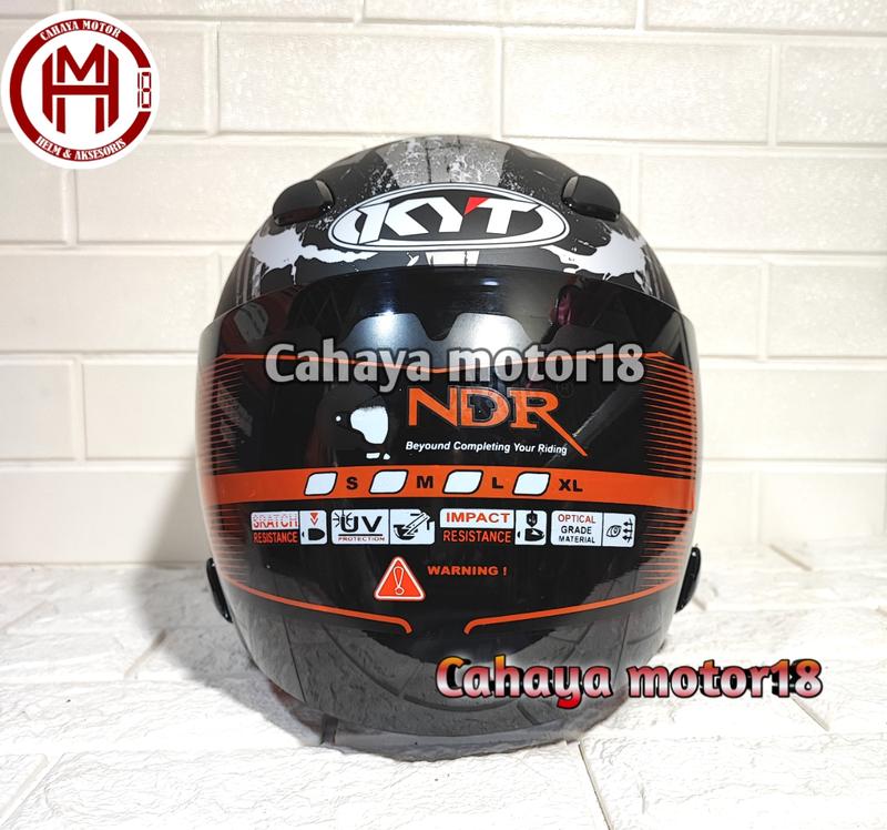 VISOR/KACA HELM KYT DJ MARU | GALAXY | DJ MAXI | INK CENTRO MERK NDR Visor 4