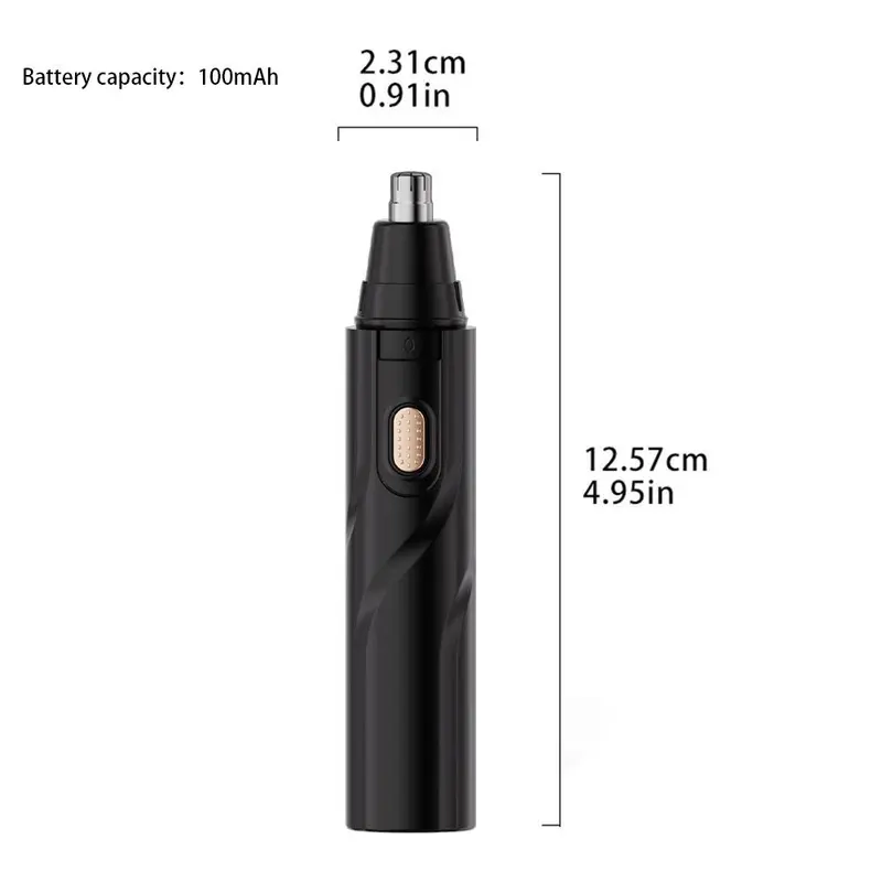 4 in 1 Rechargeable Professional Electric Hair Trimmer Kit, Ear & Nose Hair Trimmer, Beard Face Eyebrows Removal Shaving Body Grooming Kit 1