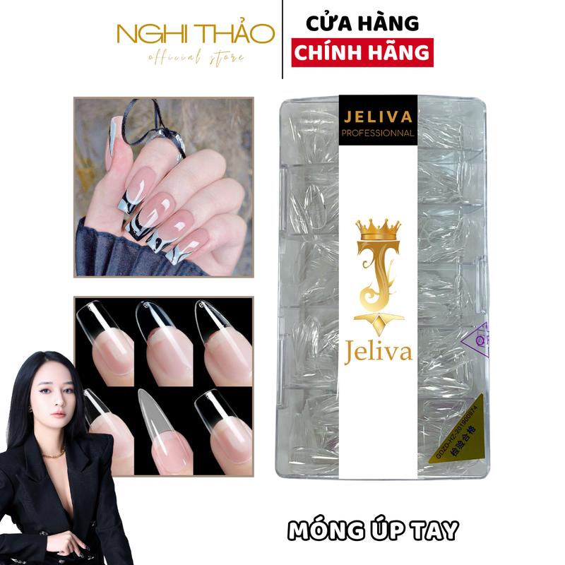 Móng úp tay Jeliva hộp 500 móng 0