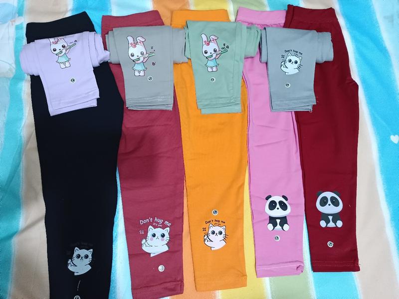 Product Introduction of Legging Anak  Motif Karakter Mix Variasi Bahan 100% Katun Impor / bawahan anak perempuan / legging anak murah berkualitas Impor Celana Fashion 3