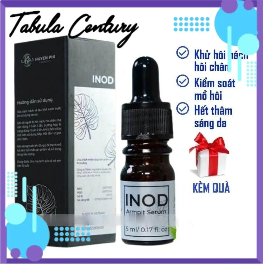 Serum hôi nách Inod Huyền Phi khử hôi nách hôi chân hết thâm sáng da - Tabula Century