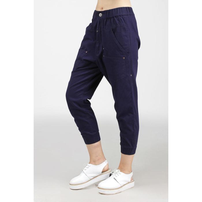 Gambar Ninety Degrees Moa Navy Long Pants 43026D5NA - S dari Logo Jeans Kota Bandung 3 Tokopedia