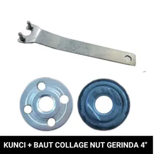 kunci + baut pengunci gerinda 4 KAYLA TOOLS