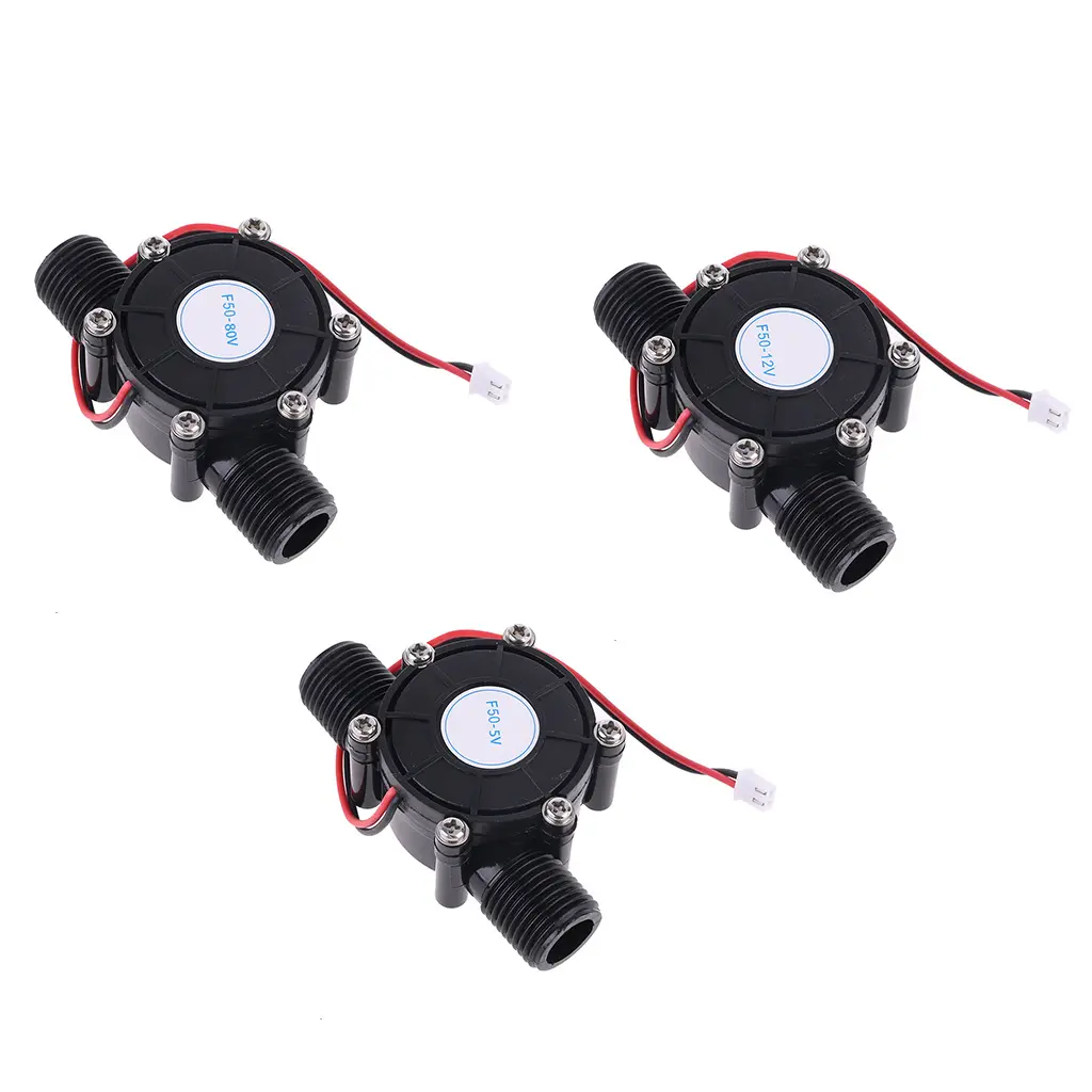 Máy phát điện thủy điện siêu nhỏ, DC12V / 80V, Công suất 10W, cho máy phát điện tuabin, Máy phát điện bơm dòng nước công suất cao, Kích thước ống nước 1 / 2 ", Thích hợp cho động cơ DC
