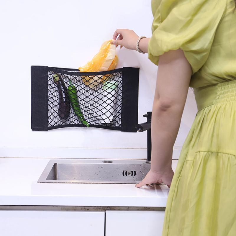 Product Introduction of Lưới Sắp Xếp Cốp Sau Ô Tô, Túi Đựng Đồ Thông Dụng Túi Dây Đàn Hồi Ghế, Miếng Dán Ma Thuật, Túi Đựng Đồ, Túi Sắp Xếp Ô Tô 22