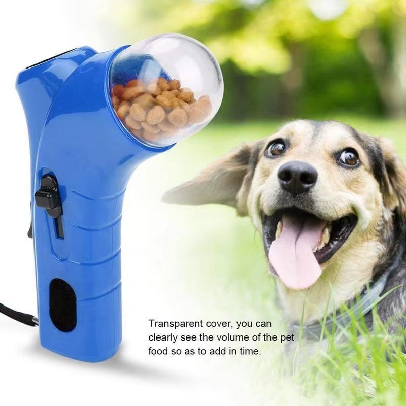 Pet Treat Shooter with Cat Comb, 2 Counts Interactive Pet Treat Launcher and Cat Comb, Cat Treat Gun Shooter, Puppy Award Snack Catapult Toy for Exercise & Play 4