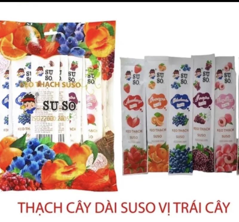 túi 800g thạch trái cây giòn dai Su So thơm ngon 5
