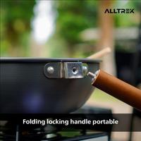 Gambar ALLTREK Wajan Camping Aluminium 27CM Folding Wok Portable Outdoor Alat Masak Camping Cookware Handle Lepas Pasang dari Alltrek indonesia Kota Administrasi Jakarta Barat 3 Tokopedia