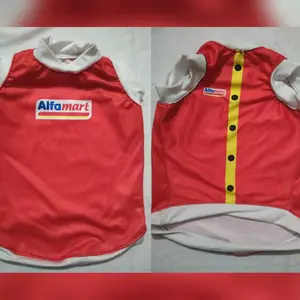 Baju kucing Anjing Alfamart Hewan Serangga & Dinosaurus m random anjing & kucing l kemeja salur biru polyester kain anak xxl
