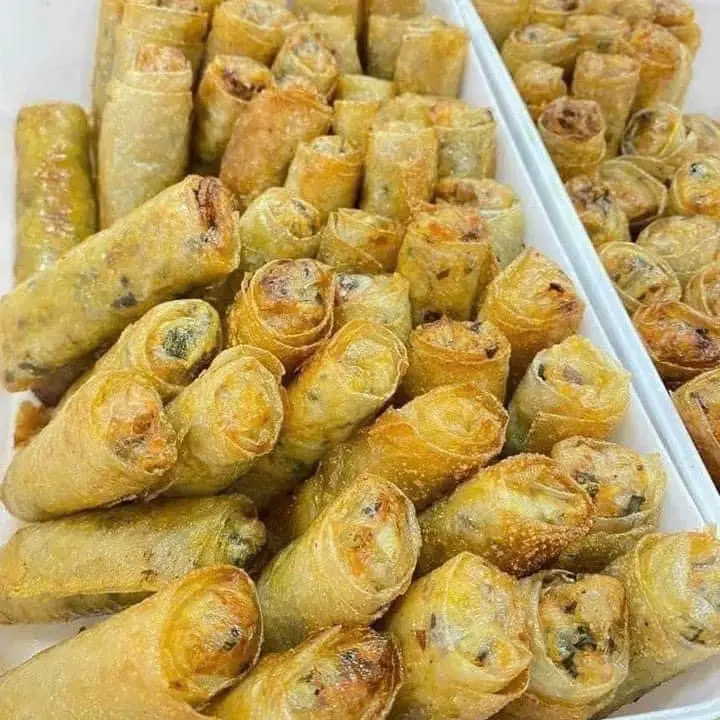 Vỏ bò pía tươi Tệp 100 lá làm nem hoặc ăn sống 2