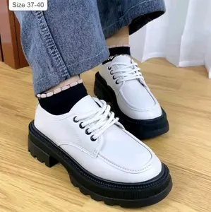sepatu caniCani Niki Oxford sepatu wanita docmart fashion Korea 9094 shoes karet