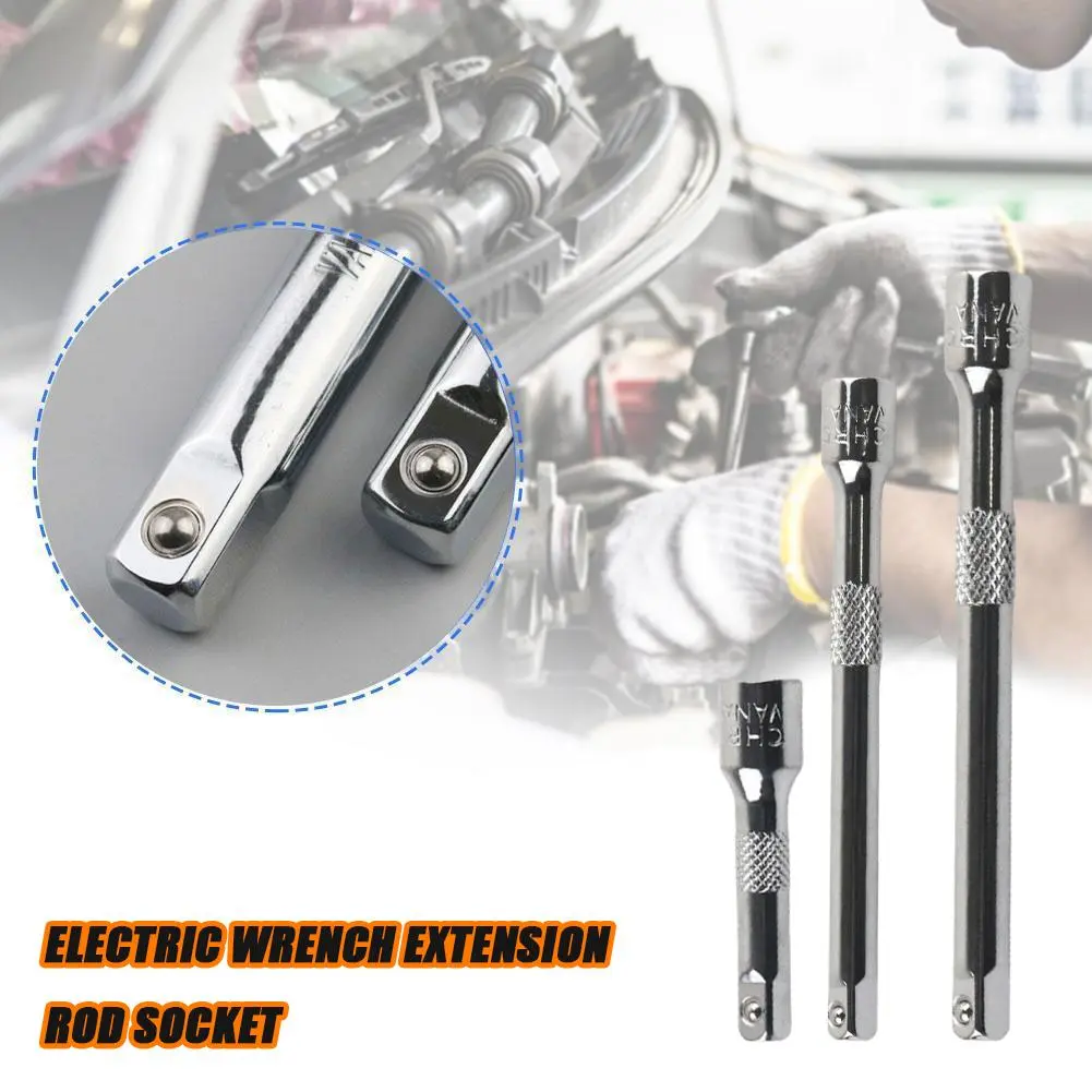 1pcs Electric Wrench Extension Rod Socket High Carbon Steel Professional Maintenance Tool P8I1