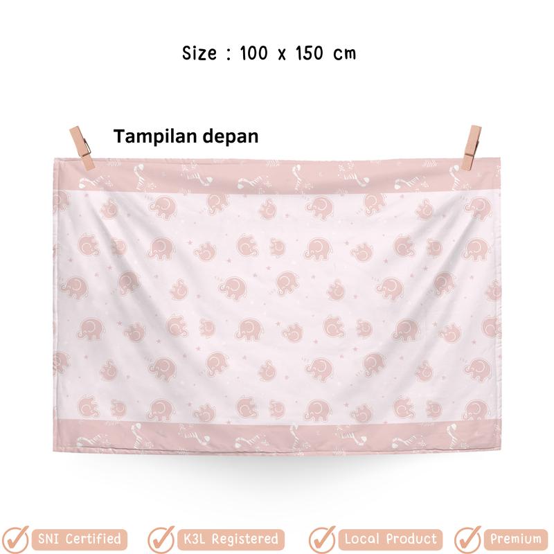 Belabebo Toddler Blanket Minky 1