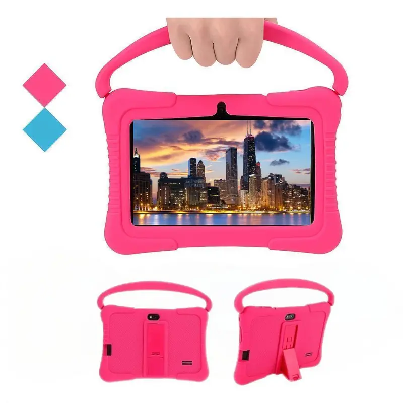 子供用7インチAndroid 12タブレット、RAM 2GB・ROM 32GB、2.4GHz Wi‑Fi