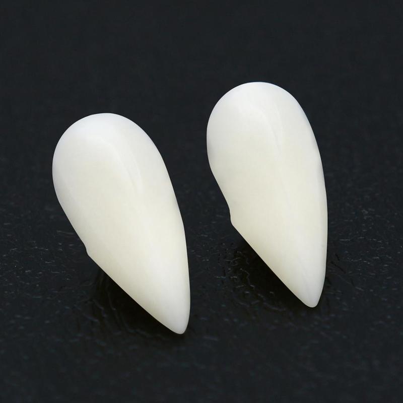 Product Introduction of Bloodcurdling Vampire Werewolves Fangs Fake Dentures Teeth Costume Halloween Fad New Party Tricky Props 22