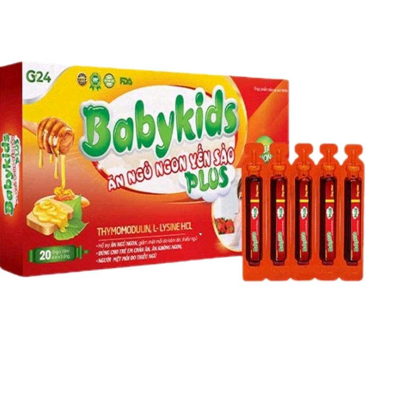 Siro yến sào Babykids plus ăn ngủ ngon cho bé từ 6 tháng 1