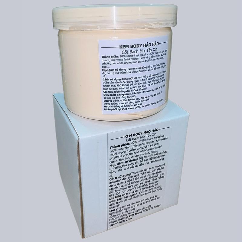 KEM CỐT BẠCH MIX TẨY XỊN TRẮNG HỒNG