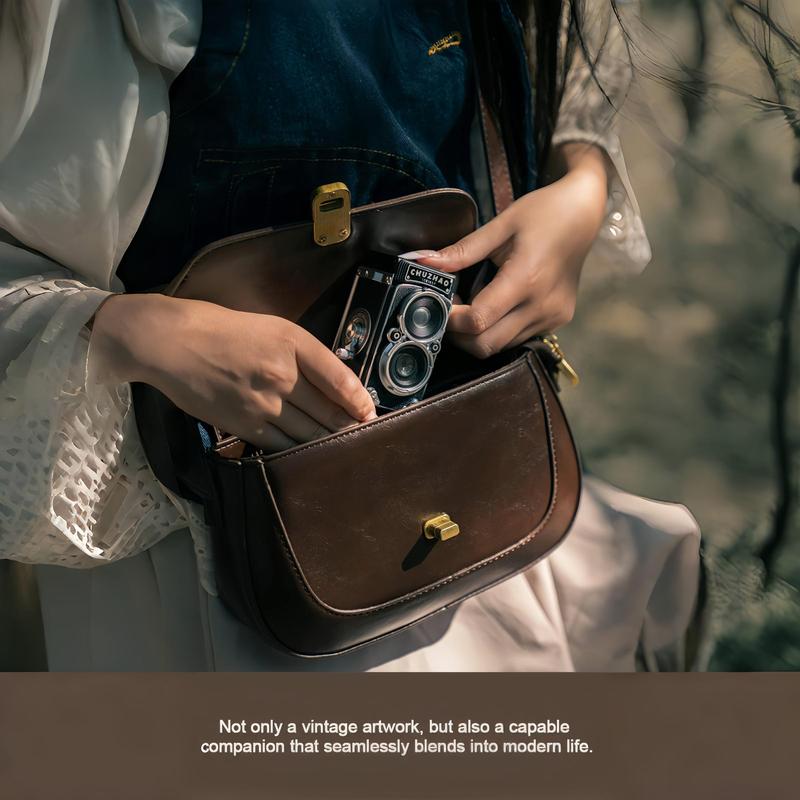 Portable Mini Digital Camera, USB Rechargeable Vintage Camera with Accessories, Point & Shoot Camera for Home & Outdoor, Portable Camera, Tech Gadgets 5