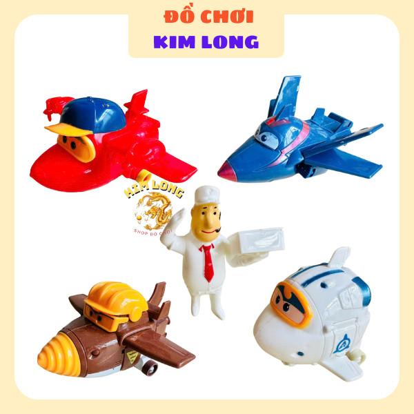 Đồ chơi mô hình Đội bay siêu đẳng Super Win Robot biến hình máy bay 4 NHÂN VẬT QUÀ TẶNG CHO BÉ ẢNH THẬT 4