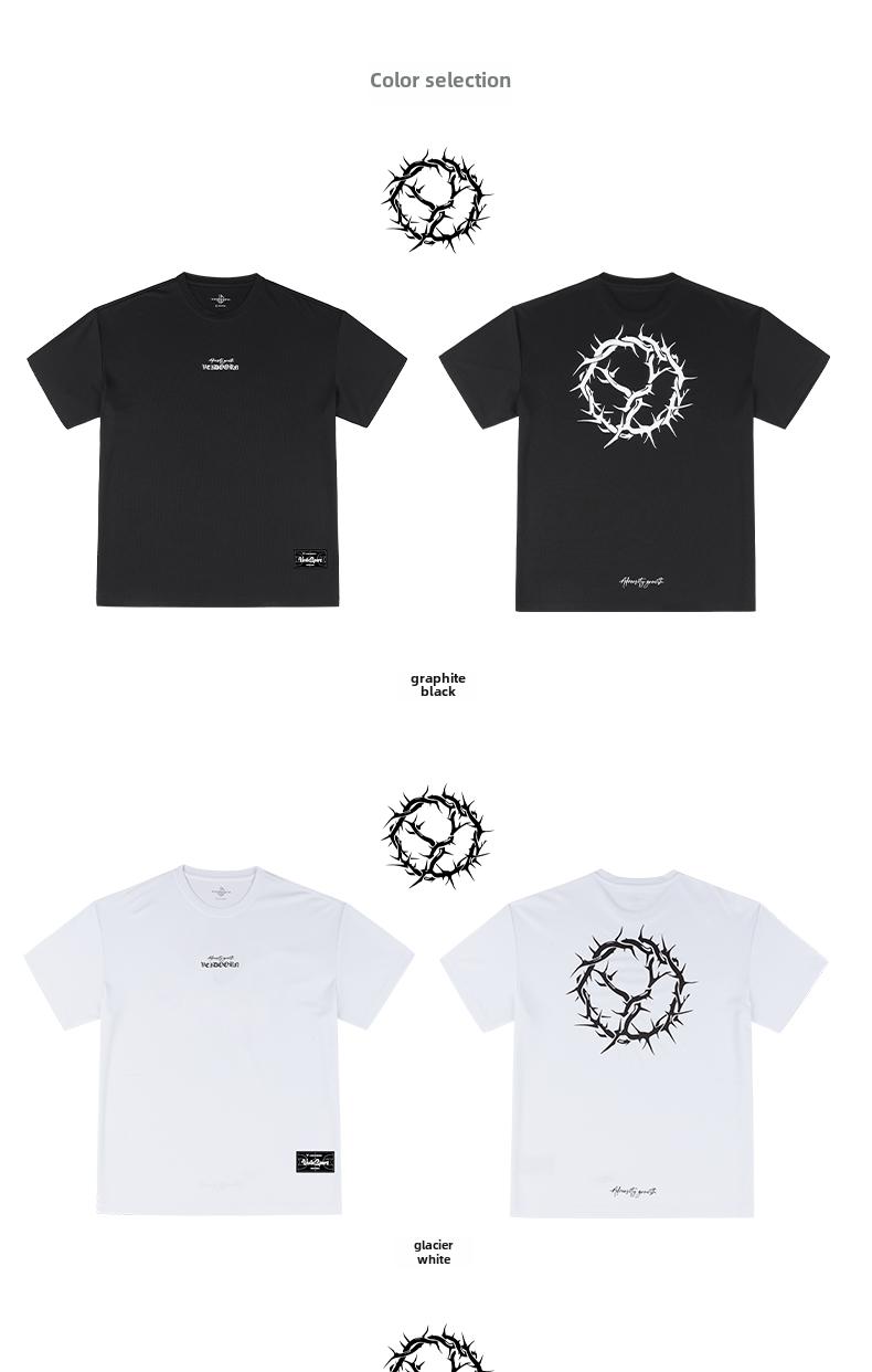 Product Introduction of Summer short sleeved breathable youth sports T-shirt short sleeved up and down running training and casual top 4