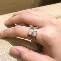 Gambar Zafa Cincin Pria Wanita Stainless Steel Anti Karat - Luhde dari Zafa Aksesoris Kota Depok 3 Tokopedia