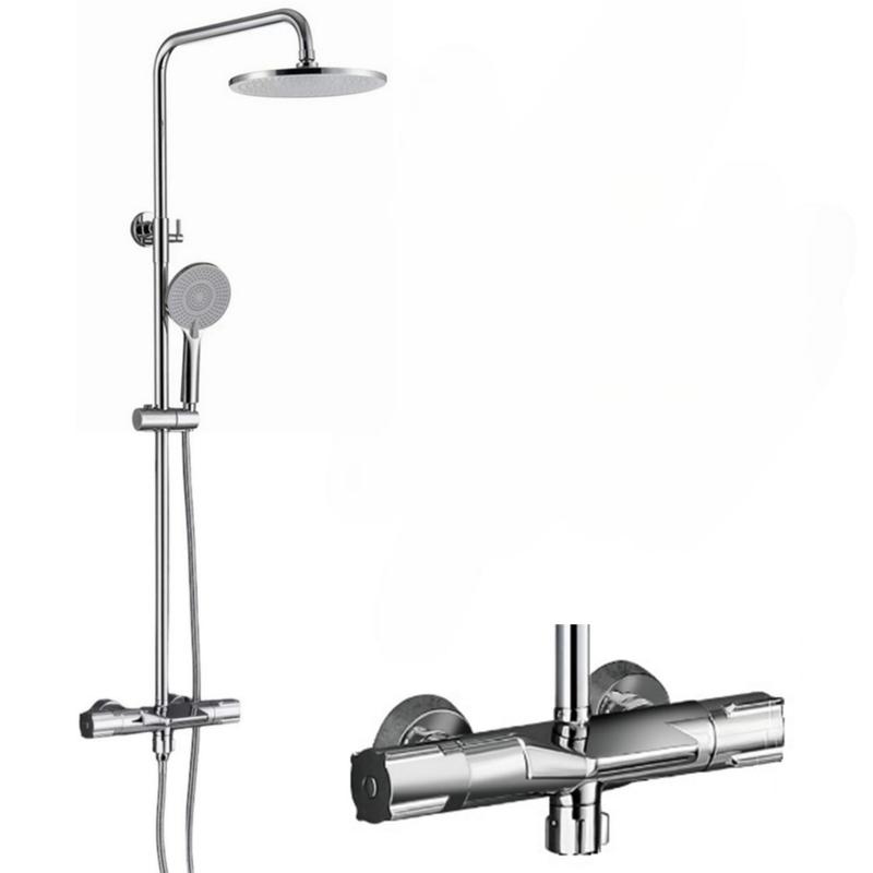 FITMOS Sen cây tắm Đứng chất liệu bằng Đồng mạ crom  SC002 dùng trong phòng tắm có chức năng tắm, rửa và gội đầu hệ thống vòi sen vòi sen mưa phong  tam voinuoc  xoay720