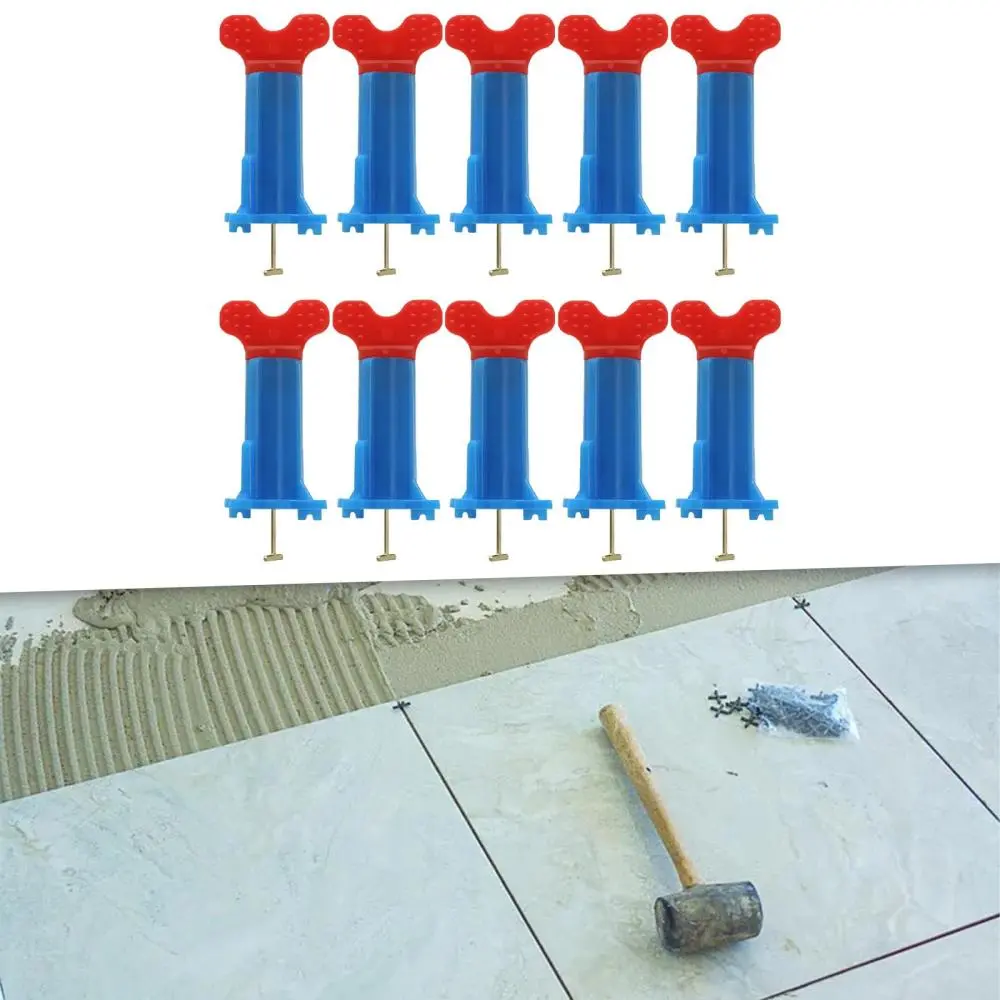 10x Tile Leveling System Kit Tile Leveler Adjuster Self Leveling Compound