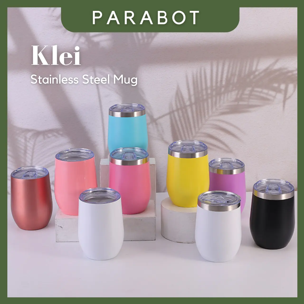 [Parabot] KLEI Tumbler Stainless Steel Botol Minum Gelas Mug Stainless ...